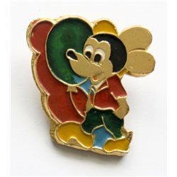 Russian MICKEY MOUSe Disney Pin Button Badge Kid Child Soviet Children USSR Park