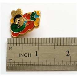 Russian MICKEY MOUSe Disney Pin Button Badge Kid Child Soviet Children USSR Park