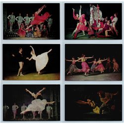 Esmeralda Notre-Dame BALLET Bolshoi Theatre Set of 10 Russian Soviet Postcards
