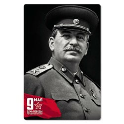 WWII IOSIF STALIN Marshal of USSR Red Army New Unposted Postcard