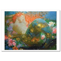 Fantasy Girl Mermaid by Victor Nizovtsev NEW Russian Modern Postcard