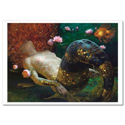 Fantasy Girl Mermaid by Victor Nizovtsev NEW Russian Modern Postcard