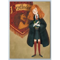 LITTLE GIRL Hermione Jean Granger Gryffindor Harry Potter Fantasy New Postcard